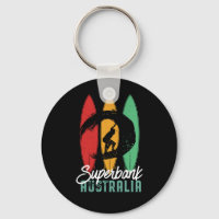 Superbank Beach Australia Vintag Retro Surfing