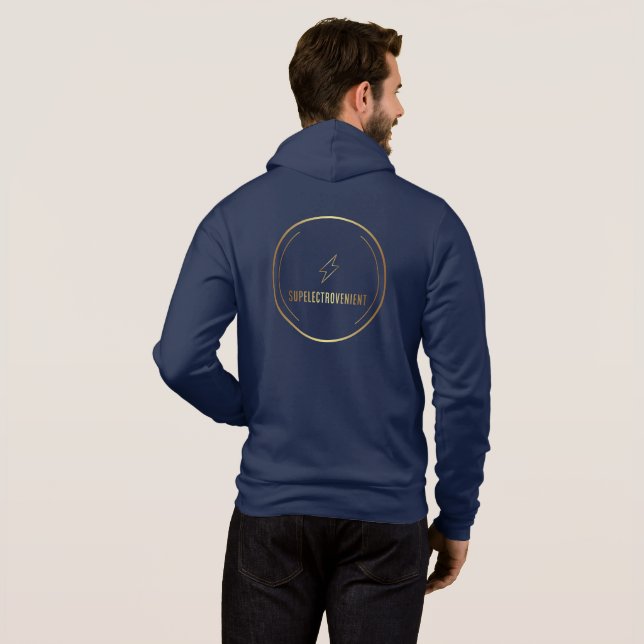 Superbequemer Hoodie (Schwarz voll)