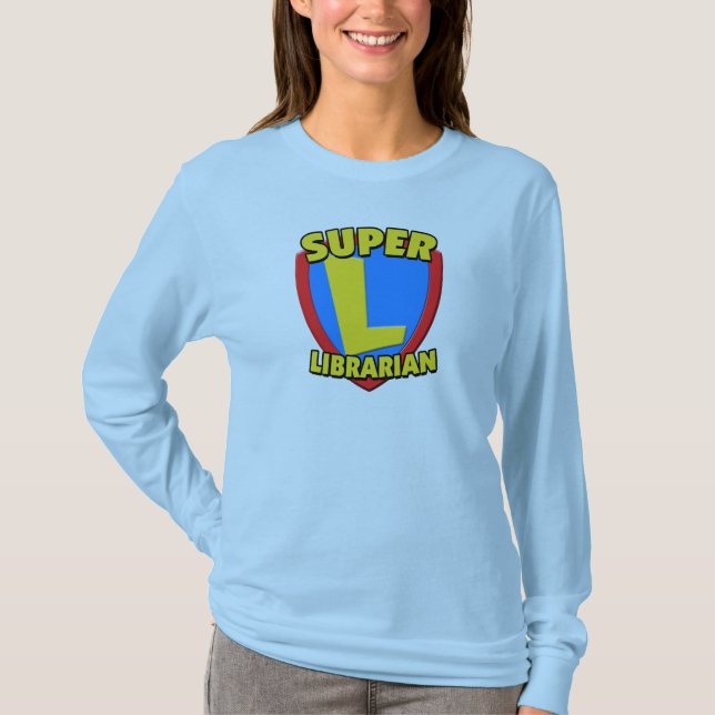 Superbibliothekar T-Shirt (Vorderseite)