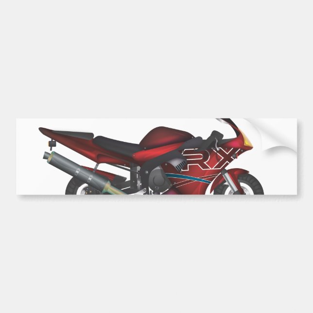 Superbike Autoaufkleber (Vorne)