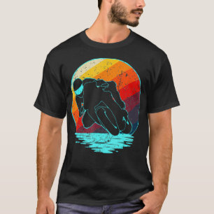 Superbike im Vintage-Retro-Stil T-Shirt