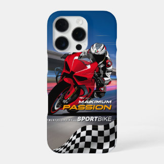 Superbike-Rennsport-Maximale-Leidenschaft-Biker-Gr iPhone 16 Pro Hülle