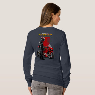 Superbike-Rennsport Maximum Passion Biker-Grafik 2 T-Shirt