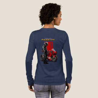 Superbike-Rennsport Maximum Passion Biker-Grafik 2 Tri-Blend Shirt
