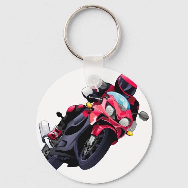 Superbike Schlüsselanhänger (Vorderseite)