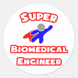 Superbiomediziner Runder Aufkleber