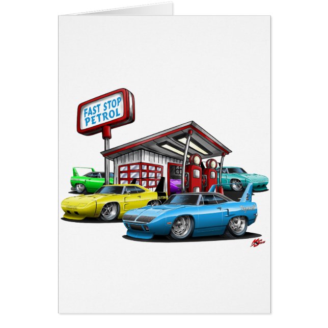 Superbird Tankstelle 1970 (Vorne)
