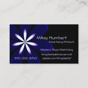 SuperBlumen-Geschäfts-Karte - Special Visitenkarte
