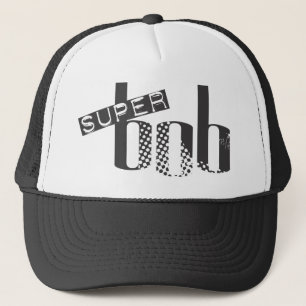 SuperBob Logo-Fernlastfahrer-Hut Truckerkappe