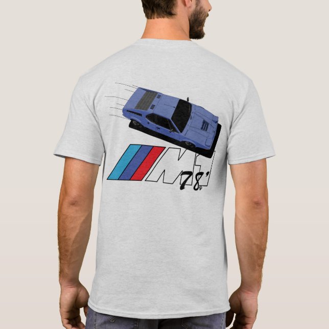 Supercar 1978 M1 T-Shirt (Rückseite)