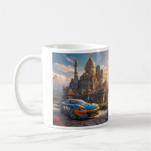 Supercar cool schönes Kloster Kaffeetasse