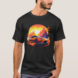 Supercar Sports Car Exotic Concept Art T-Shirt