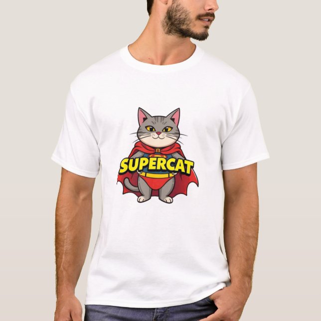 Supercat T-Shirt (Vorderseite)