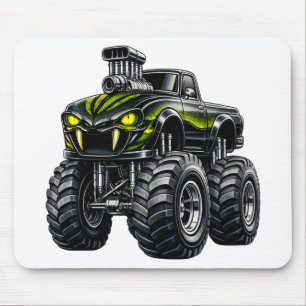 Supercharged Snake-Eye-Monstertruck Mousepad
