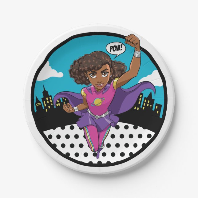 SuperCoco 7" Dessert Teller (Vorderseite)