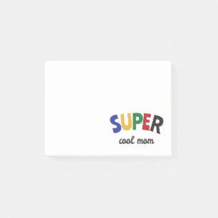 Supercoole Mutter Post-it Klebezettel
