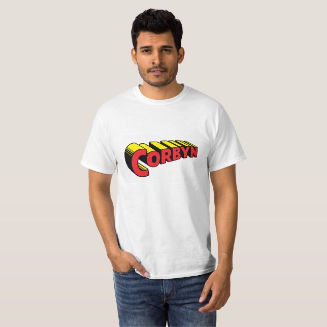 SuperCorbyn (rot) T-Shirt (Vorne ganz)