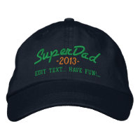 Superdad Edit Text und YEAR Super VATER