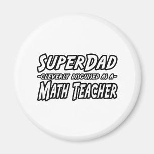 SuperDad... Mathematiker Magnet