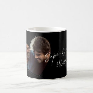 SuperDAD Modern Foto Black Trendy Gift Kaffeetasse