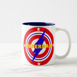 SuperDad Zweifarbige Tasse
