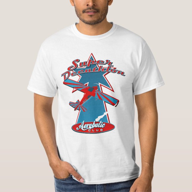 Superdecathlon-Aerobatic Verein T-Shirt (Vorderseite)