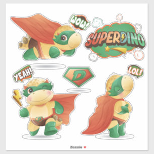 SuperDinos Sticker