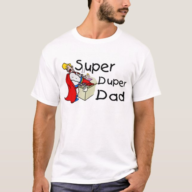 SuperDuper Vater (1) T-Shirt (Vorderseite)