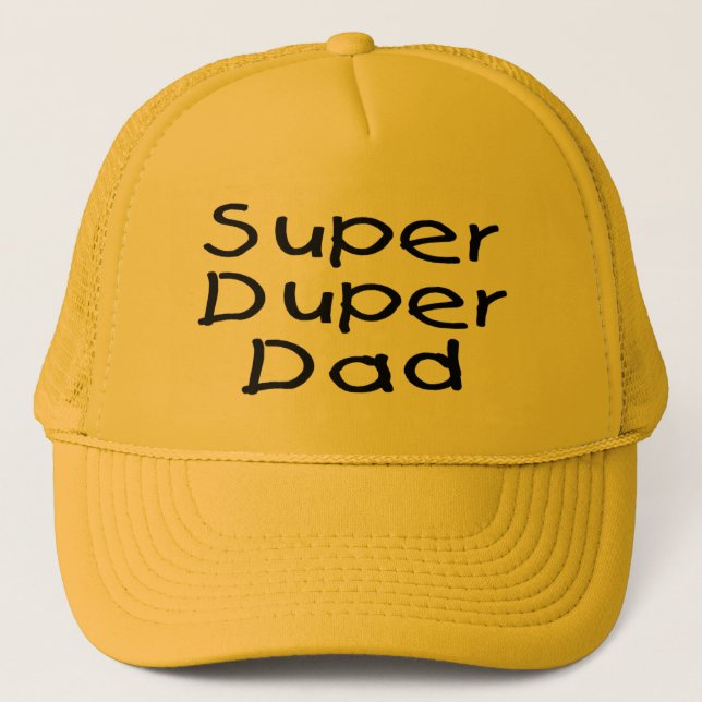 SuperDuper Vater (2) Truckerkappe (Vorderseite)