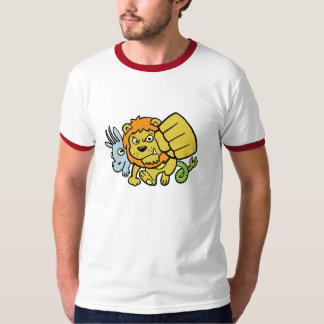 Superdurchschlags-Maskottchen T T-Shirt