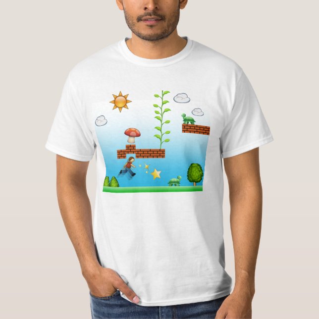 SuperEmoji Bros! T-Shirt (Vorderseite)