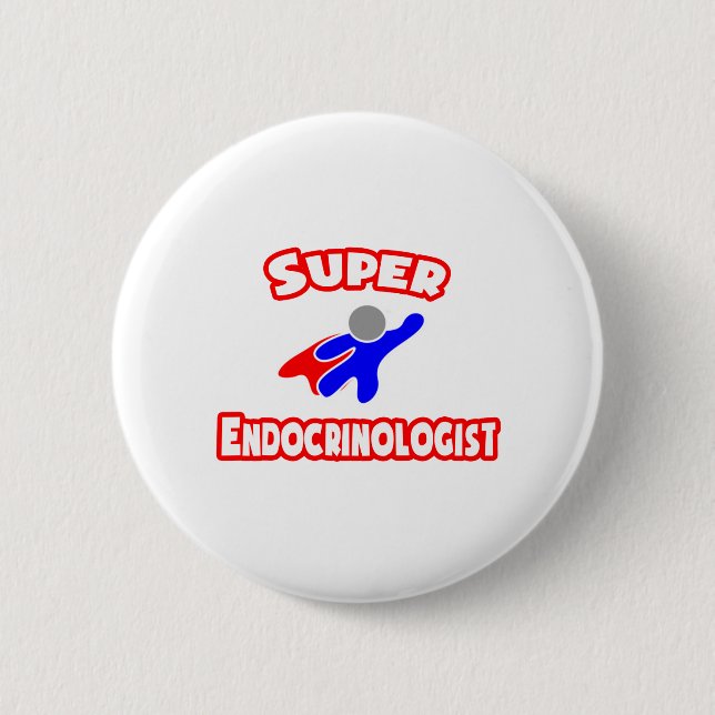 Superendokrinologe Button (Vorderseite)