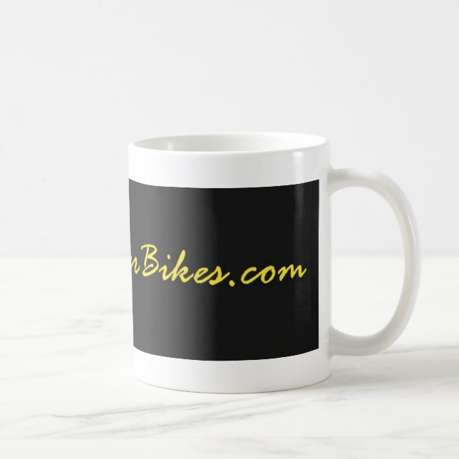 Superfahrrad-Logo-große Tasse (Rechts)