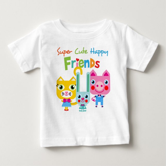 Superfriends.png Baby T-shirt (Vorderseite)