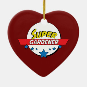 Supergärtner, #gardener keramik ornament