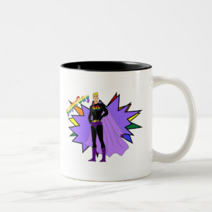 SuperGay! Zweifarbige Tasse