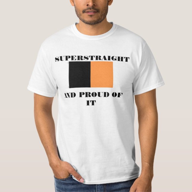 Supergerade Shirt (Vorderseite)