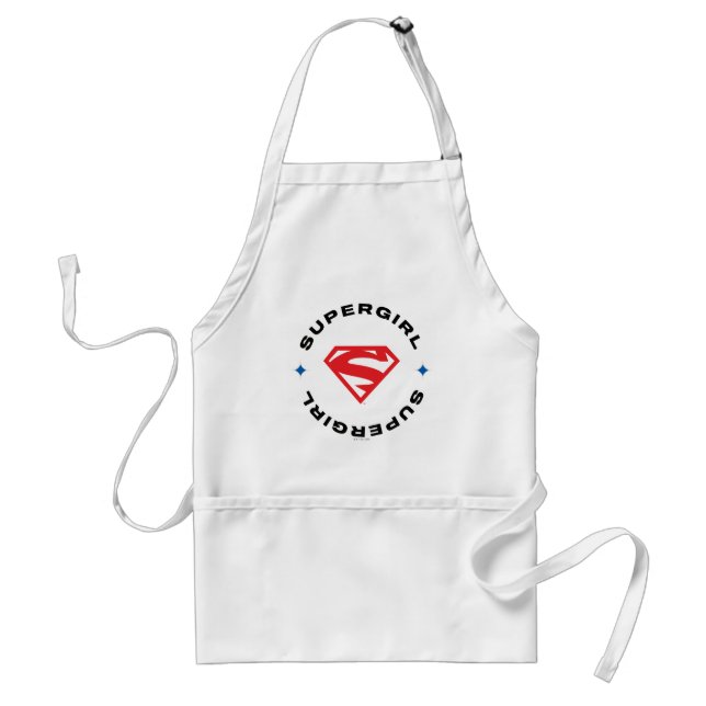 Supergirl Age of Heroes Circle S-Shield Schürze (Vorne)