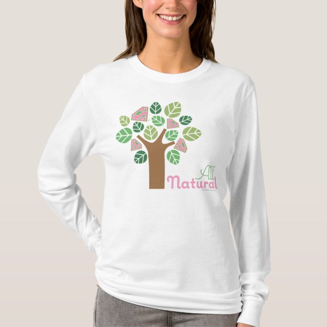 Supergirl All Natural Tree T-Shirt (Vorderseite)