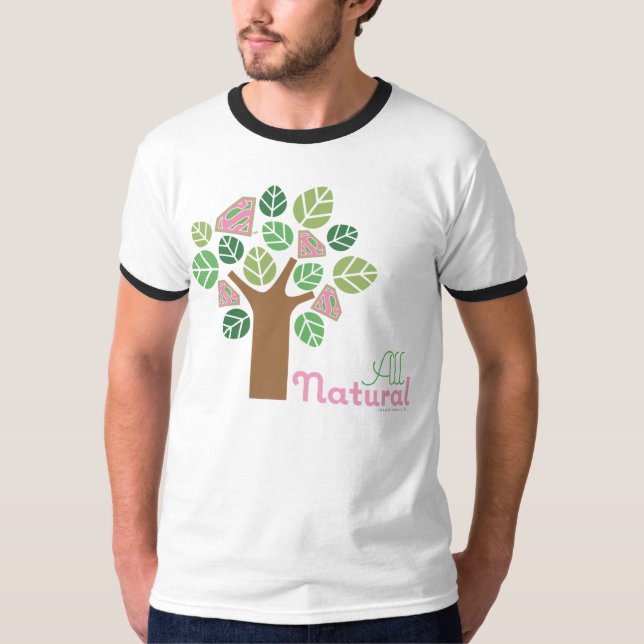 Supergirl All Natural Tree T-Shirt (Vorderseite)