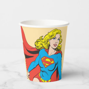 Supergirl auf Achse Pappbecher