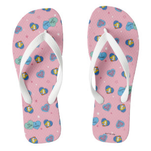 Supergirl aus dieser Welt Retro Grafik Flip Flops