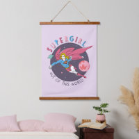 Supergirl aus dieser Welt Retro Grafik