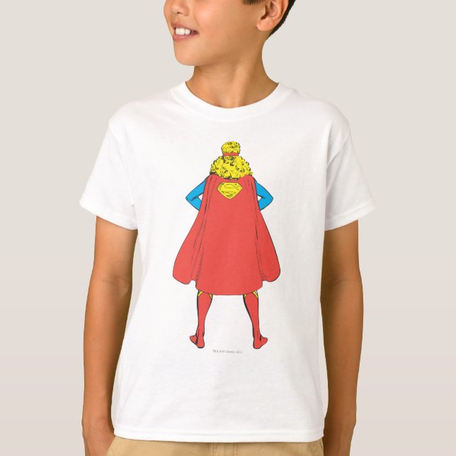 Supergirl Back View T-Shirt (Vorderseite)