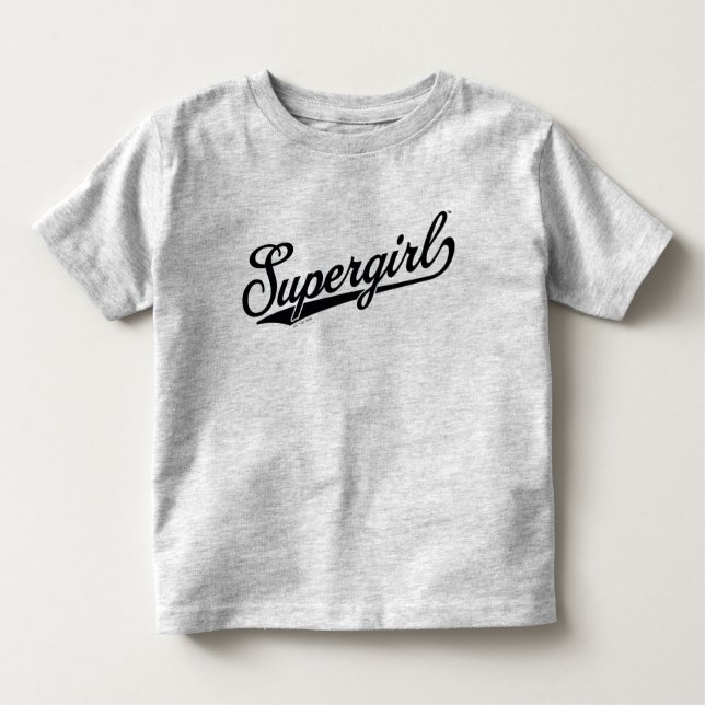 Supergirl Baseball All-Star-Logo Kleinkind T-shirt (Vorderseite)