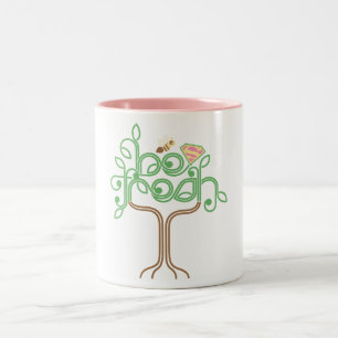 Supergirl Be Fresh Zweifarbige Tasse