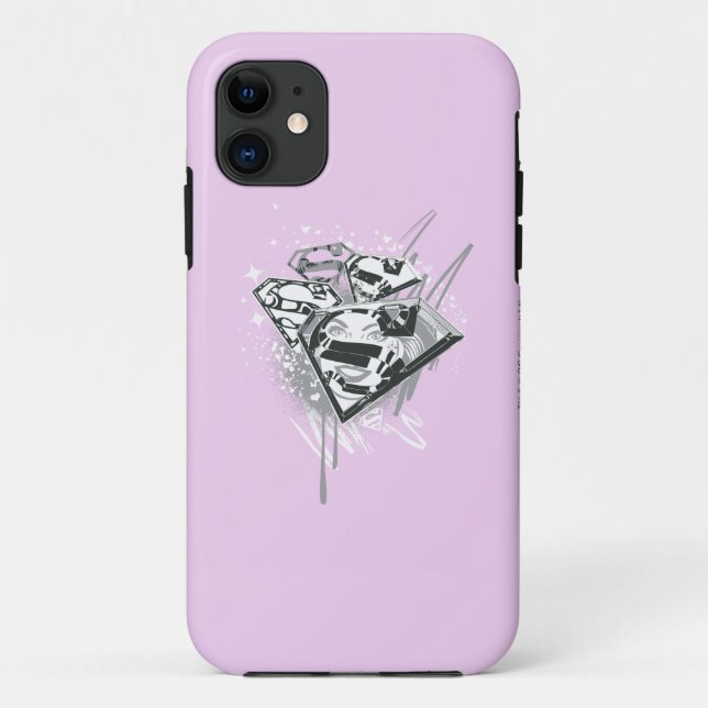Supergirl Behielt es Fresh 1 Case-Mate iPhone Hülle (Rückseite)