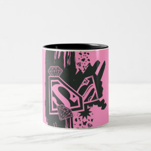 Supergirl Behielt es Fresh 2 Zweifarbige Tasse