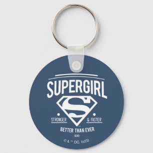 Supergirl Besser als je zuvor Retro-Grafik Schlüsselanhänger