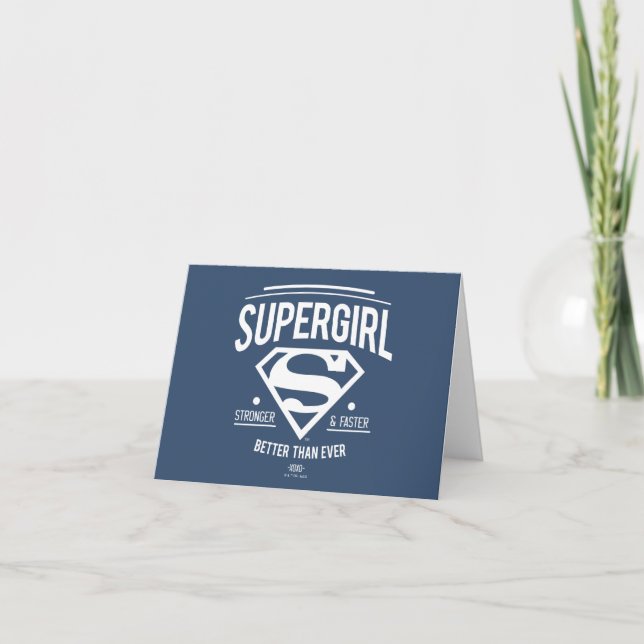 Supergirl besser als je zuvor Retro Graphic (Vorderseite)